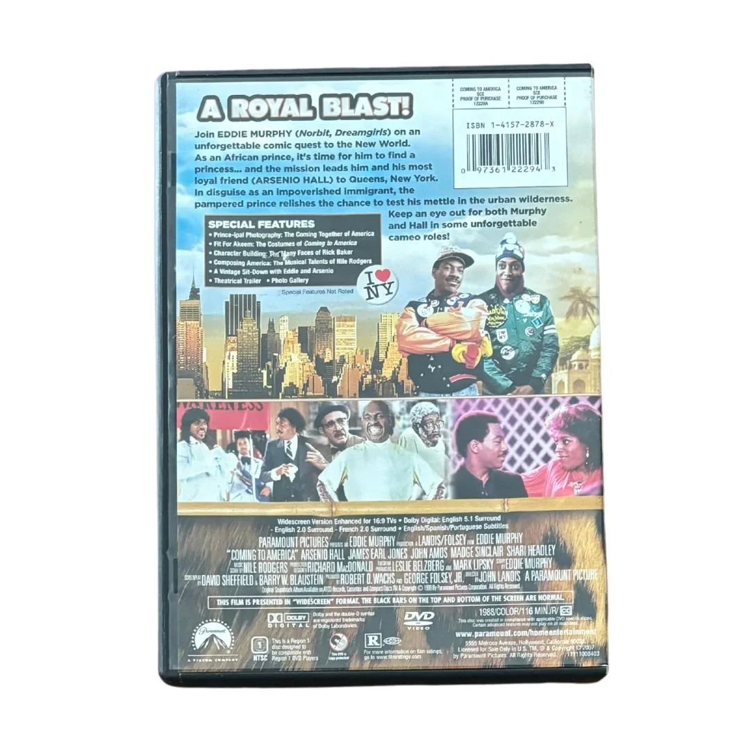 DVD アメリカ AMERICA coming Coming to America Widescreen (DVD) - Walmart.com